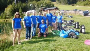 Gruppenfoto von den Teinehmern